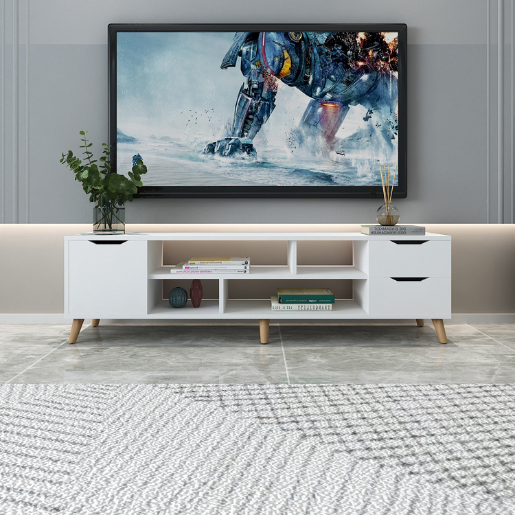 Nordic audio-visual cabinet simple moder...