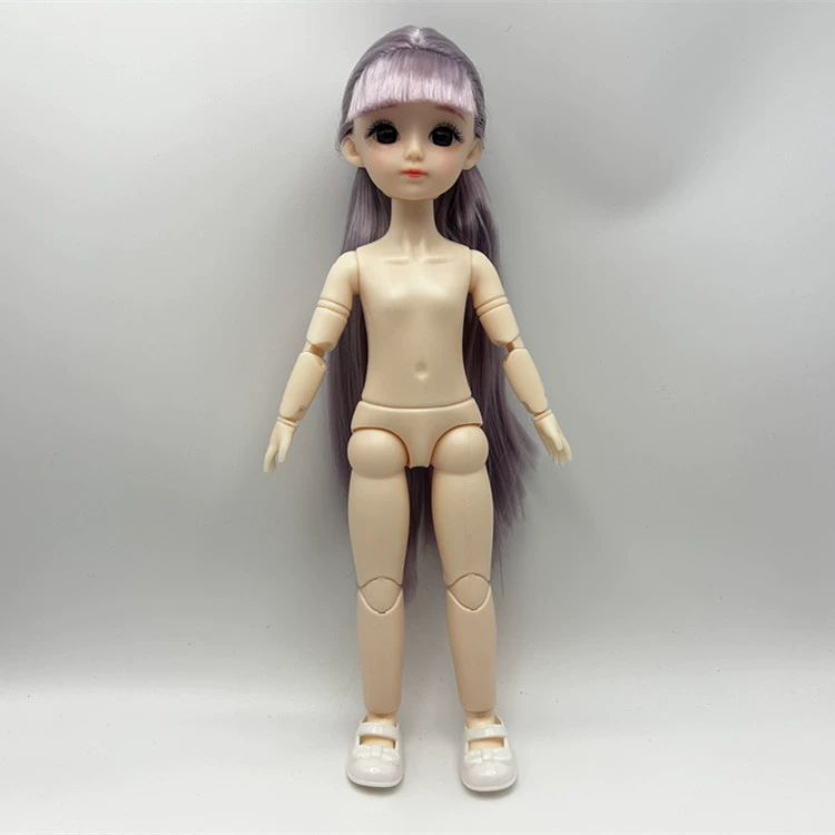 Snow Lily 30 см 6-Point BJD кукла с 20 суставами, настоящие глаза и макияж, варианты головы/тела