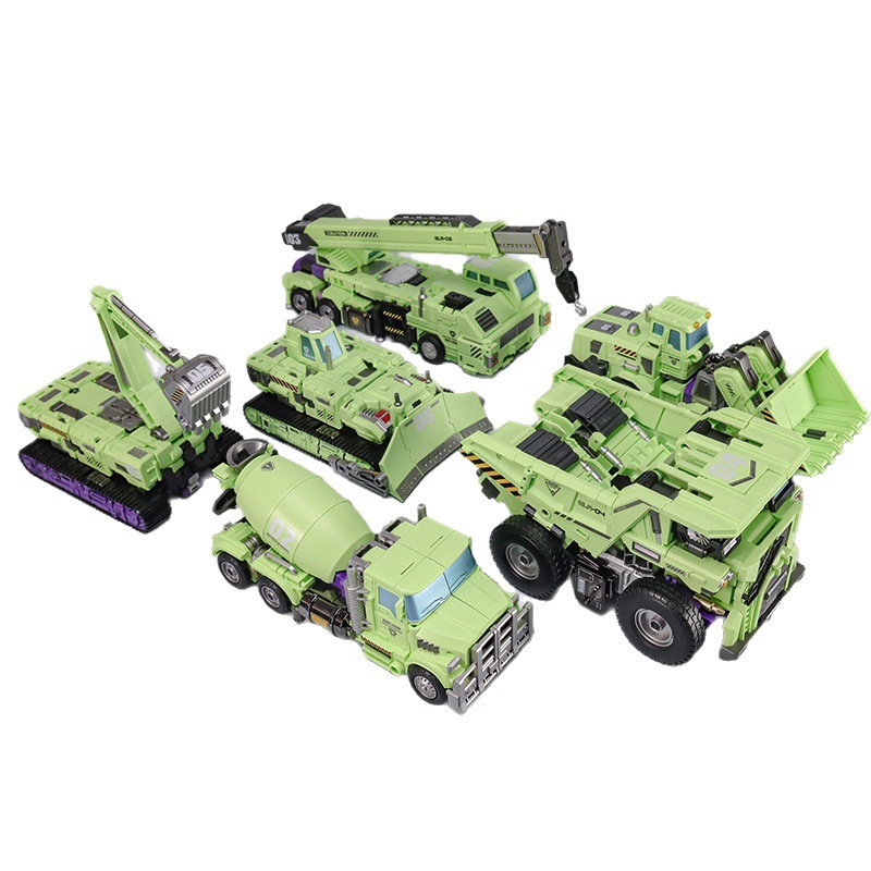 メカニカルインベージョンジャイアント軍団コンビネーションヘラクレス変身おもちゃABCグループキングコング掘削機ブルドーザーモデル|undefined