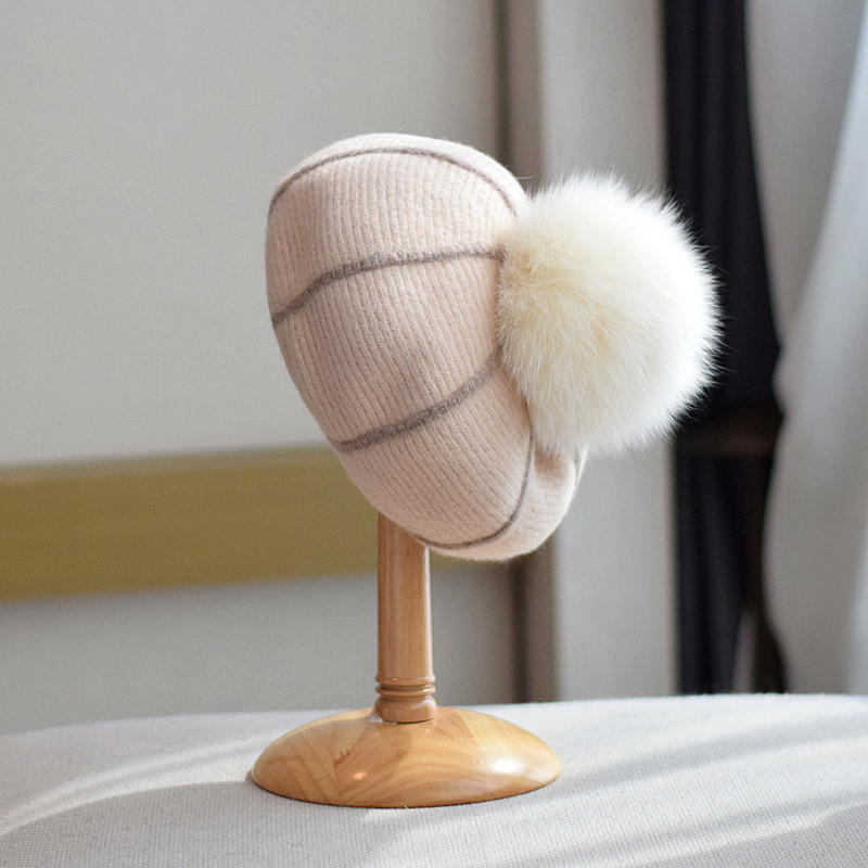 Pumpkin Wool Beret - Image 10