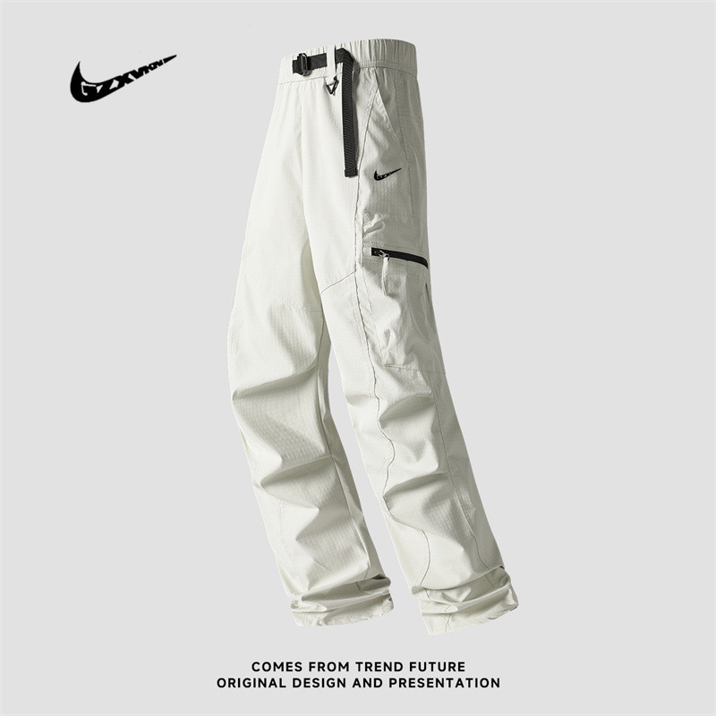 Functional Outdoor Water-Resistant Cargo Pants for Men, Spring and Autumn American-Style Sports Casual Pants, Hiking and Mountaineering Pants Functional Outdoor Water-Resistant Cargo Pants for Men, Spring and Autumn American-Style Sports Casual Pants, Hiking and Mountaineering Pants