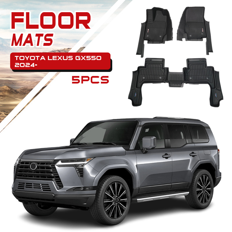 Adecuado para 24 Lexus GX550h alfombrillas de inyección Lexus Floor mats especiales