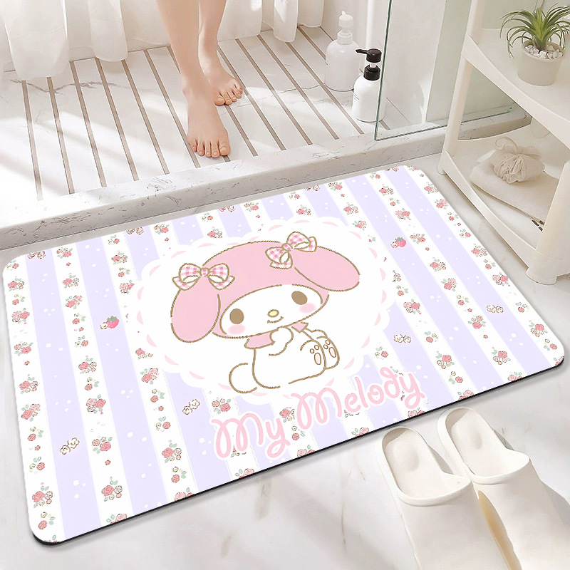 보라색 바닥 수직 꽃 멜로디