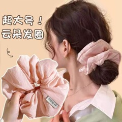 大型パフ、甘い韓国パフ、お尻のヘアゴム、高級感のあるシンプルなボールヘア、ヘアゴム、ヘアアクセサリー