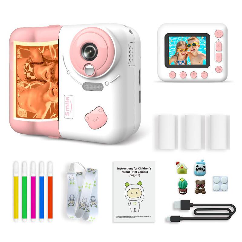 Instant Children's Print Camera Digital Camera High-Definition Photography One-Second Photo Development Colorful Photos New Model Instant Children's Print Camera Digital Camera High-Definition Photography One-Second Photo Development Colorful Photos New Model