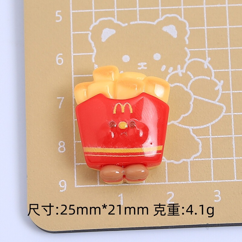 卡通厨师饼干食玩手工diy自制饰品配件奶油胶树脂小配件材料批发|undefined