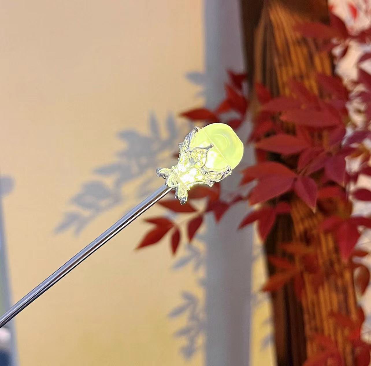 야광 머리핀 9205