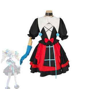 Xinmange Halloween Escape from the Haunted Night Eggman Party Dumb Girl Stella Ghost Clown Aba Cosplay Costume