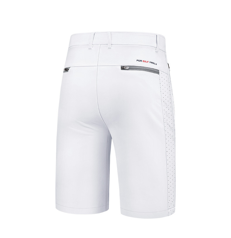 Quần short golf nam PGM thể thao mùa hè thoáng khí — KUZ057 màu xanh hải quân, KUZ057 màu xanh lam, KUZ057 màu xám, KUZ057 màu trắng chi tiết 17