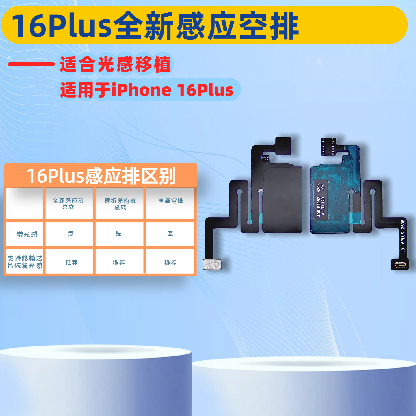 Cable de inducción de auricular, cable de inducción de inundación, cable de inducción de distancia para iPhone