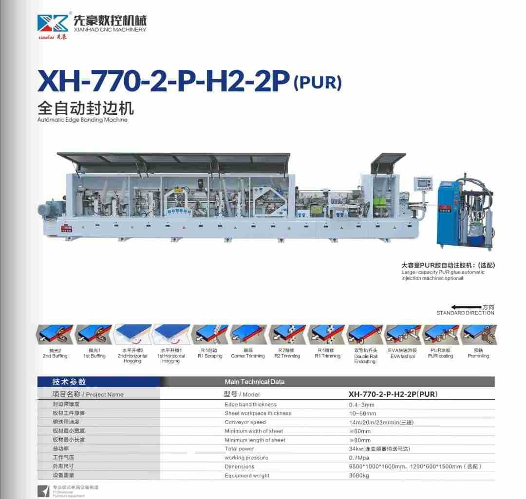 PUR无缝封边机