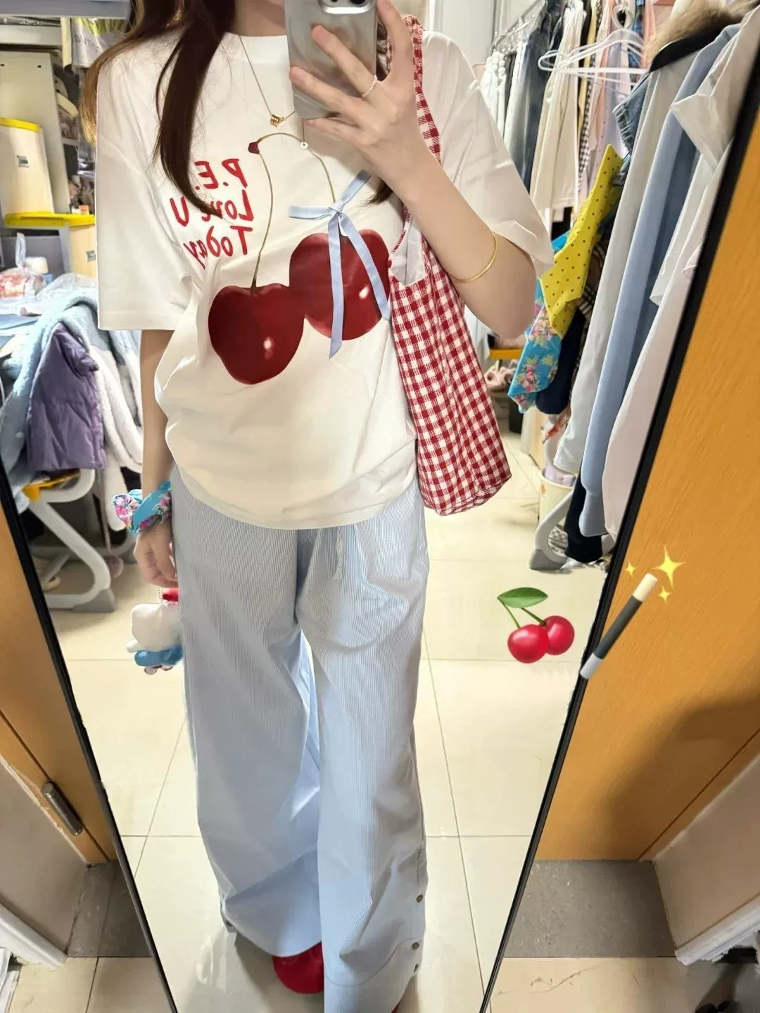 Летние широкие брюки oversize свободного прямого кроя, лёгкие, синие и фуксия