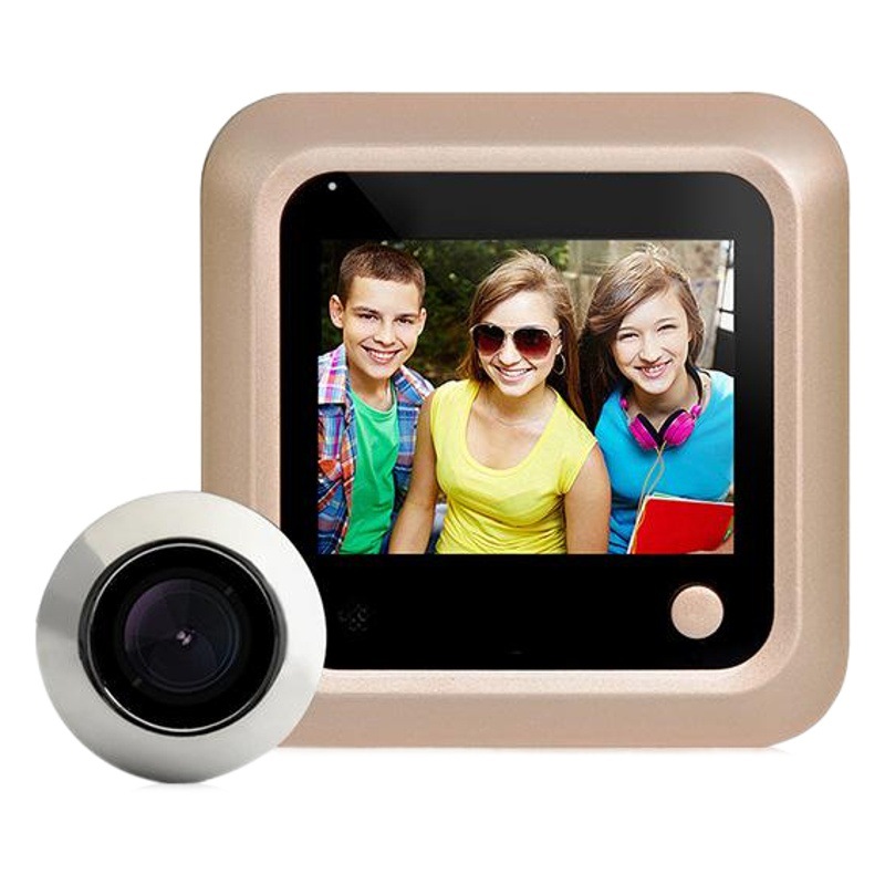 Ojo oculto W5/X5 electrónico inteligente ojo de gato con cable control de acceso antirrobo timbre de video inalámbrico monitoreo de ojo de gato doméstico