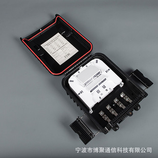 FTTH Fiber Terminal Box Corridor Fiber Optic Cable Patch Box 16 Core Indoor Wall Support SC/LC Adapter Installation