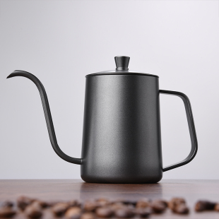 Hand-Brewed Coffee Pot with Long Spout and Thin Mouth, Stainless Steel Household Coffee Utensil Set, Water Kettle, Coffee Filter Cup