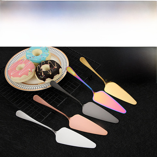 Wholesale Factory Baker's Unstainless Steel Pizza Cheese Spatula Knife Creative Daily Baking Tool Triangular Spatula Logo