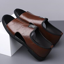 I 39105 European American Men Hollow Beach Sandals ��ʿ�ο�