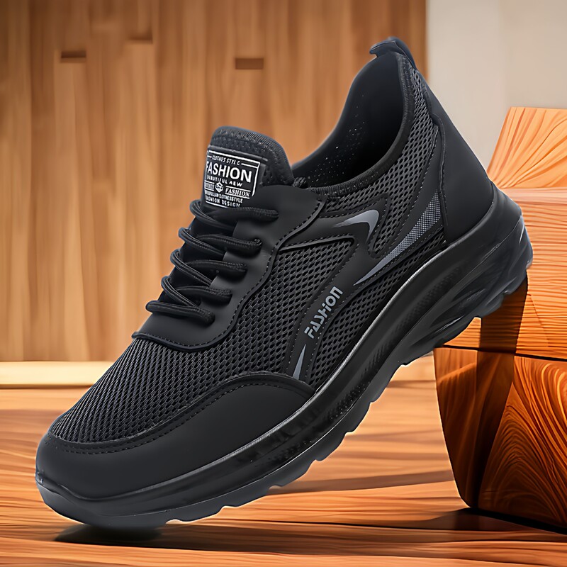 Men's Summer Breathable Mesh Shoes, Ultra-Light Polyurethane Soft-Soled Work Shoes, Durable and Comfortable Casual Shoes for Men