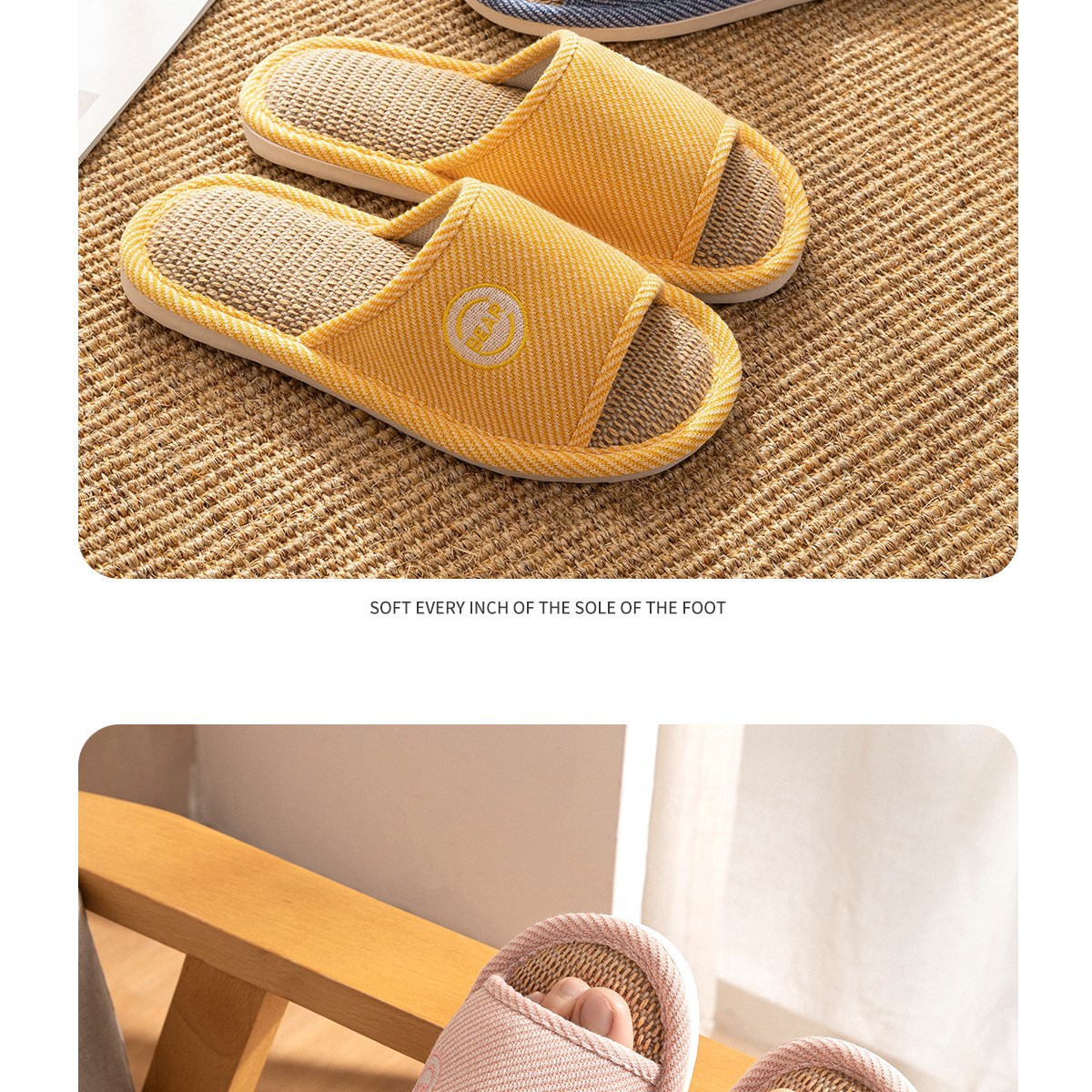 Dames pantoffels voor in huis ademend en antislip comfortabel_voghion.com