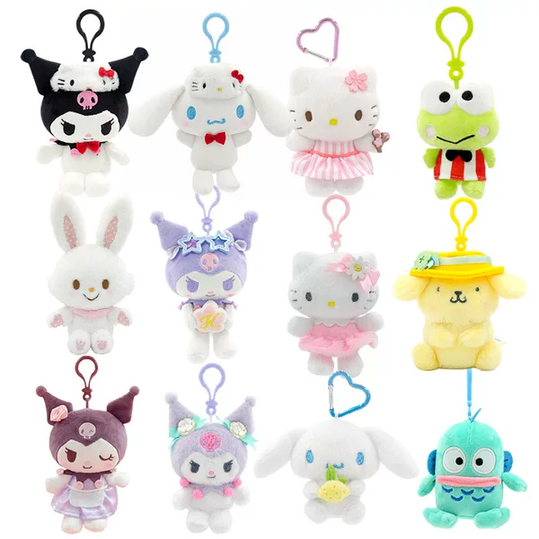 Changyi Genuine Sanrio Plush Toy Kuromi Doll Half-Fish-Man My Melody Kt Pendant