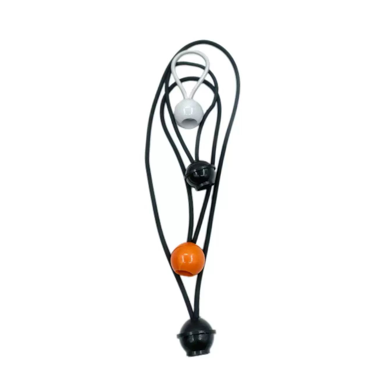 27 mm bola elástica bola cuerda redonda elástica tienda de campaña al aire libre cortina de almacenamiento artefacto acampamiento fijo