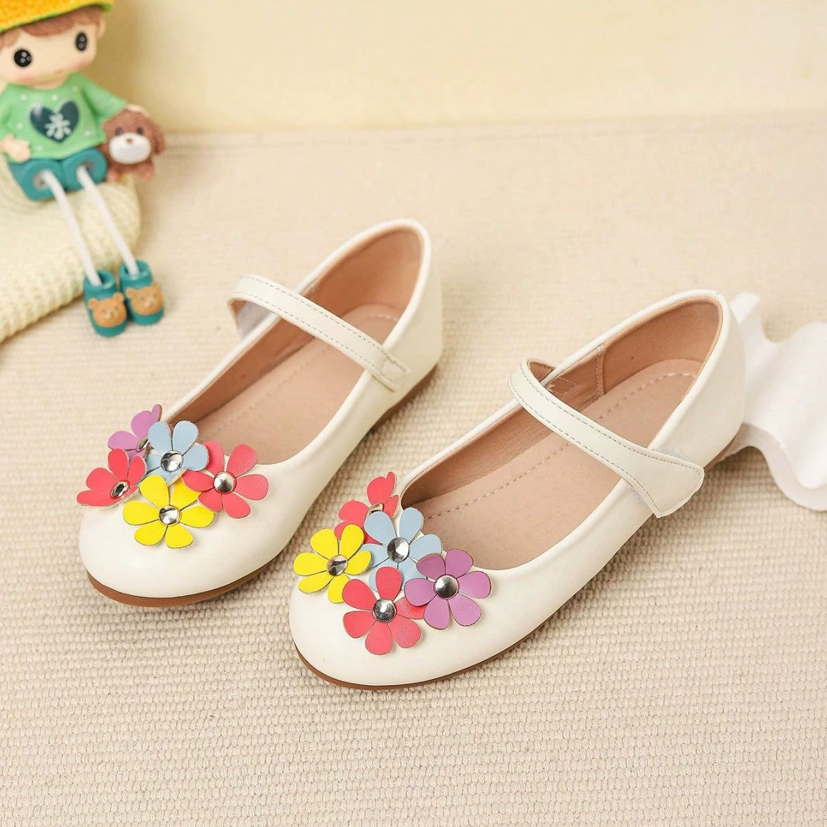 Трансграничный внешнеторговый академический стиль моды дикий темперамент принцессы одиночные туфли