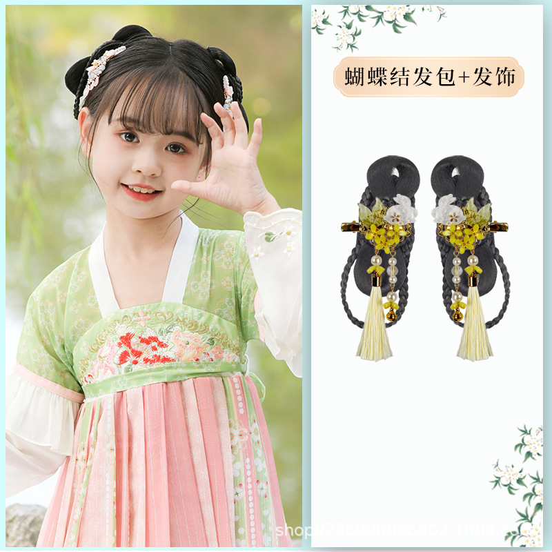 리본 헤어백 + 오스만투스 토끼