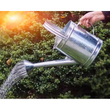 洒水壶浇花浇菜铁艺加厚大容量镀锌不锈铁皮喷壶园艺壶农用浇水桶