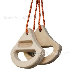 Wooden Climbing Board Home Indoor Finger Strength Board Outdoor Portable Hanging Arm Strength Training Board Wooden Fitness Climbing Board