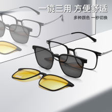防远光灯夜间开车夜视黄偏光墨镜TAC太阳镜T93005Y防眩光出游钓鱼