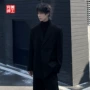 男士暗黑宽松休闲单西