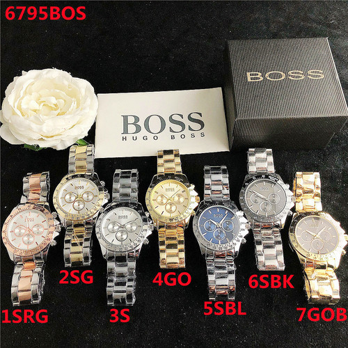 European and American sports imitation three-eye six-hand chronograph decorative watch alloy men's watch men's watch