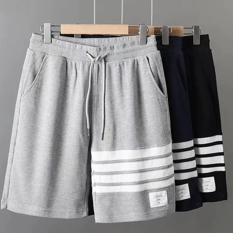 Летние шорты, тонкие брюки для отдыха, oversize, для подростков, полноразмер