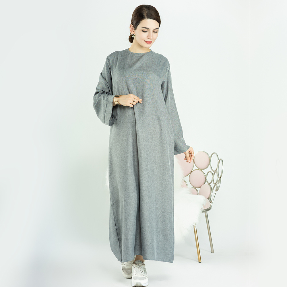 Cárdigan informal turco de color liso para mujer talla grande Loriya LR573 image 15