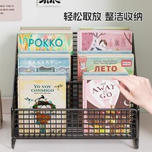 书架桌面绘本架书立宝宝阅读床头柜飘窗杂志儿童置物牛津树收纳盒