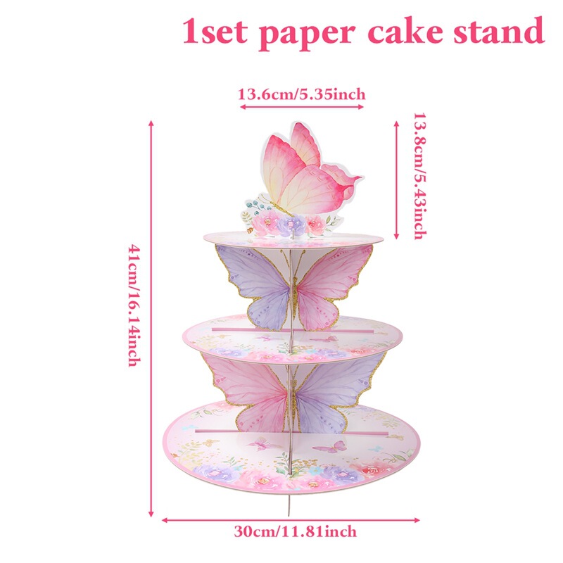 クロスボーダーケーキスタンド誕生日パーティーの装飾ケーキテーブル使い捨て紙デザートテーブルケーキホルダー外国貿易ホット販売|undefined