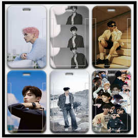 身份证公交卡套白敬亭明星同款学生校园门禁卡保护饭卡一件代发