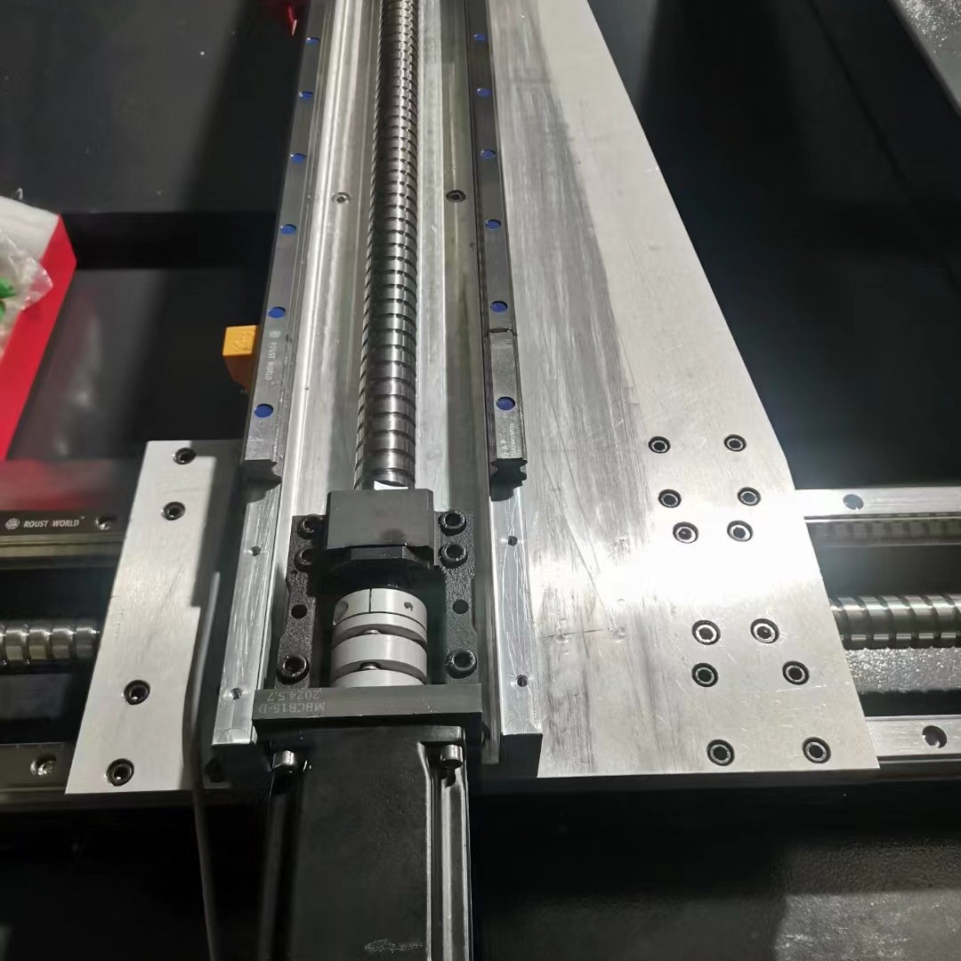 Máquina de corte láser acrílico tornillo servo de 300 vatios mesa de corte