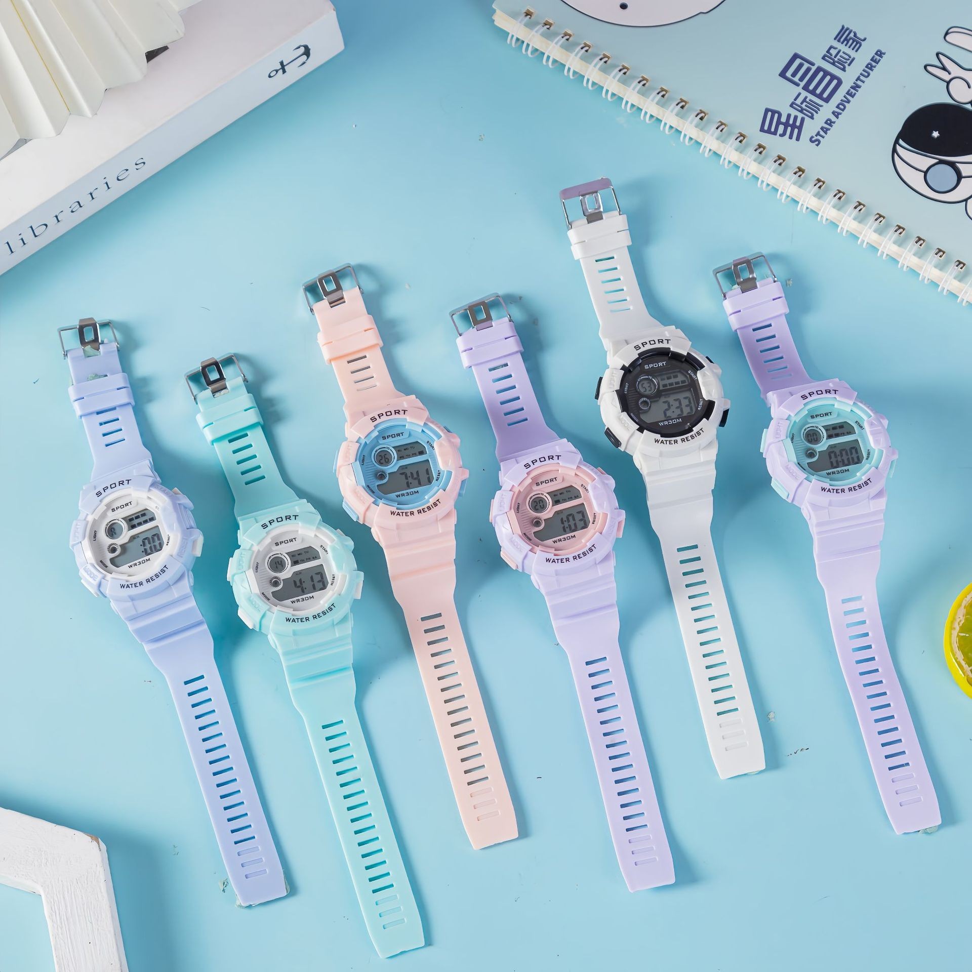 1066 boxed electronic watch