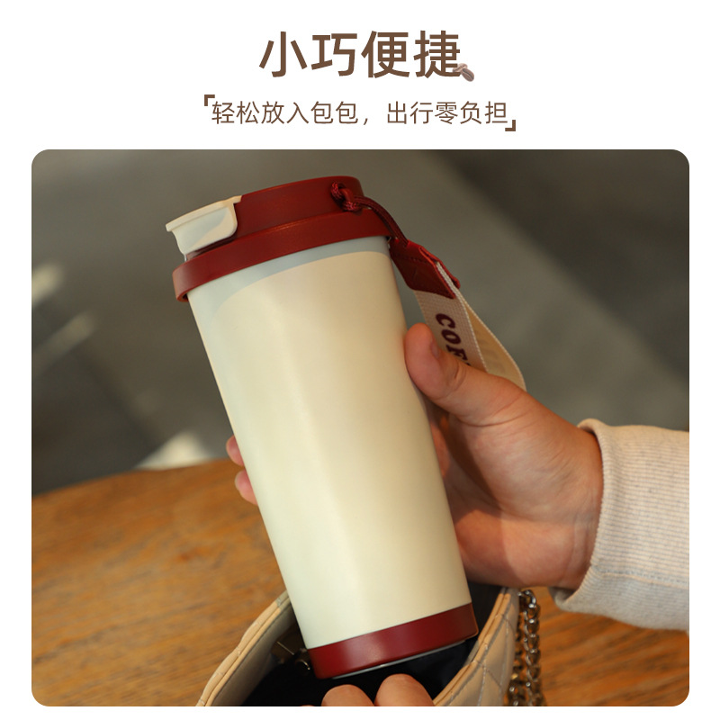 Taza de café de acero inoxidable 316 con aislamiento térmico, personalizada, ideal para estudiantes, parejas y regalo