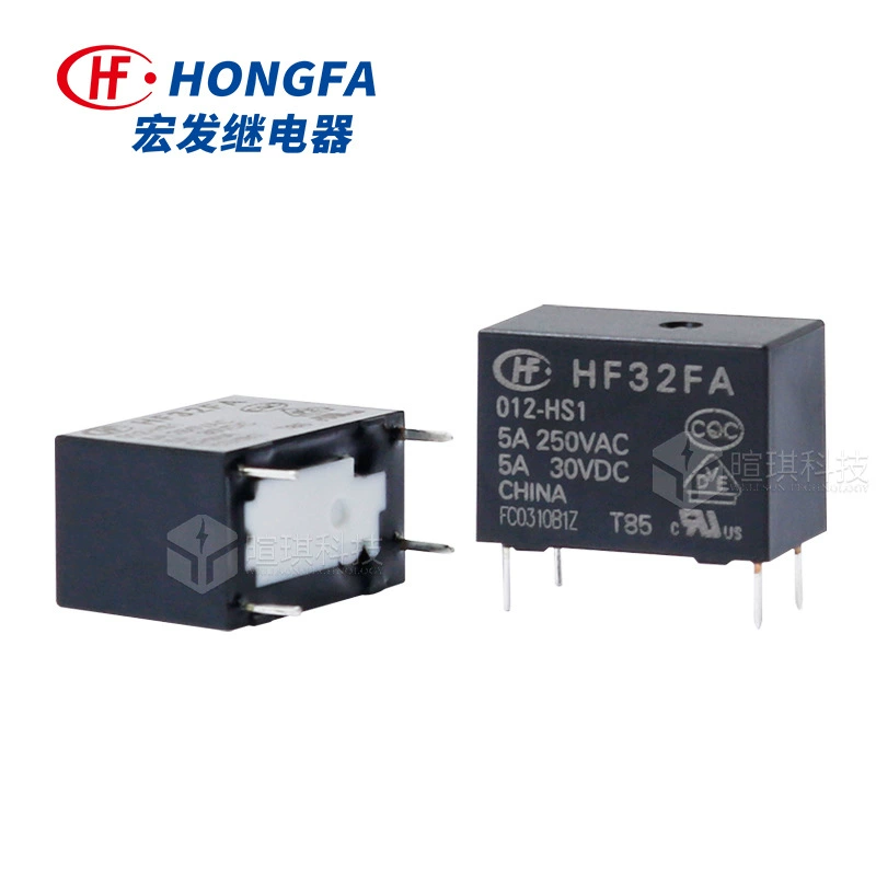 Реле Hongfa HF32FA-G/012-HSL2 5A реле 12В 24В 10A силовое реле маленькое