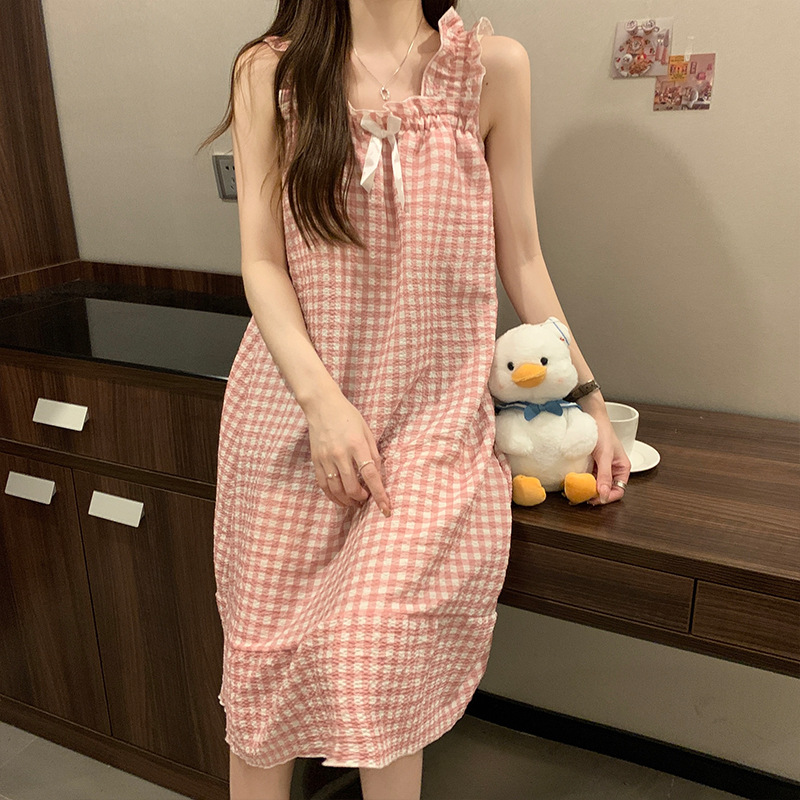 FM2670#-4016 핑크 그리드