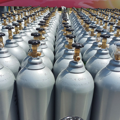 山东永安厂家40升三氟甲烷瓶甲烷气体运输钢瓶CHF3无缝钢瓶批发|ms