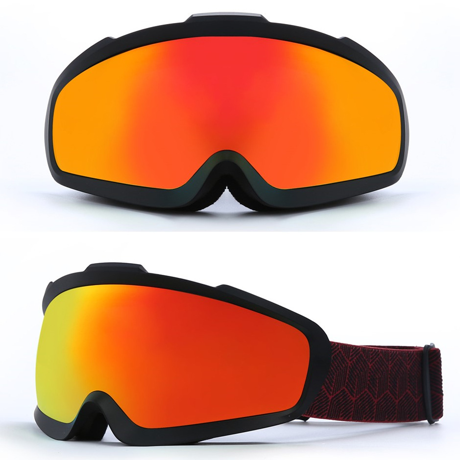 2026 New Cross-Border Adult Ski Goggles, Double-Layer Anti-Fog, Outdoor Wide-Angle Glasses, Compatible With Prescription Lenses / HX32_desvips.com