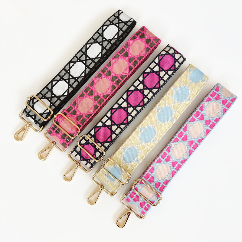 All Seasons Canvas Lattice Sling Strap Bag Strap display picture 1