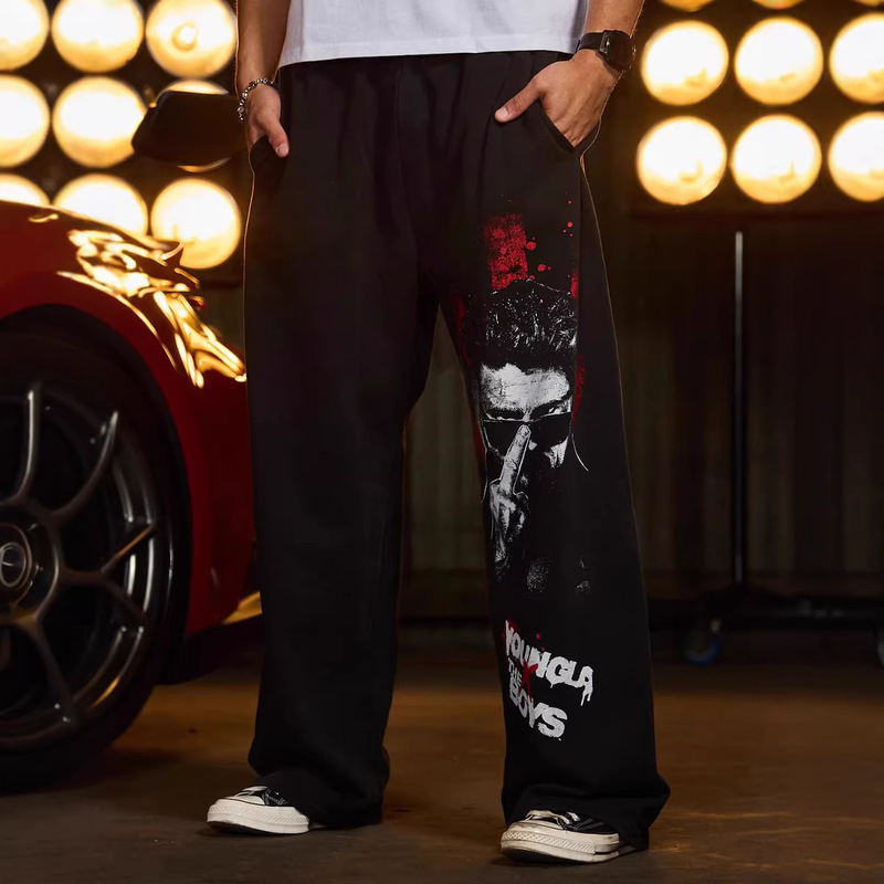 Youngla Collaboration with the Boys Men's Sports Pants Joggers for Sports, Fitness, Running, Training, and Casual Wear