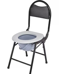 Senior citizen and pregnant woman foldable toilet chair, portable toilet, toilet seat, bidet