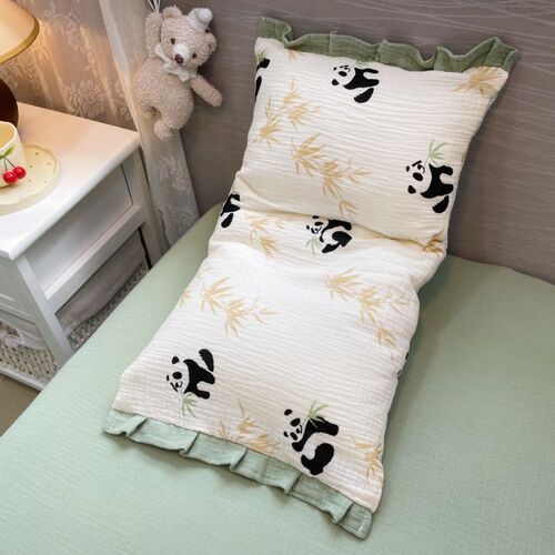 Class A cotton double-layer yarn children's pillowcases 30*50 single 40*60 pair for household adult pure cotton pillowcases