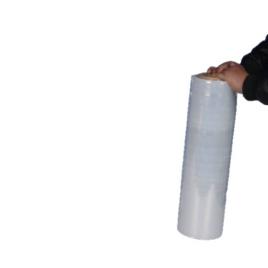 50 cm, peso neto 4.0 kg, película estirable, película de PE, película de envoltura LLDPE, venta al por mayor en stock, alta elasticidad