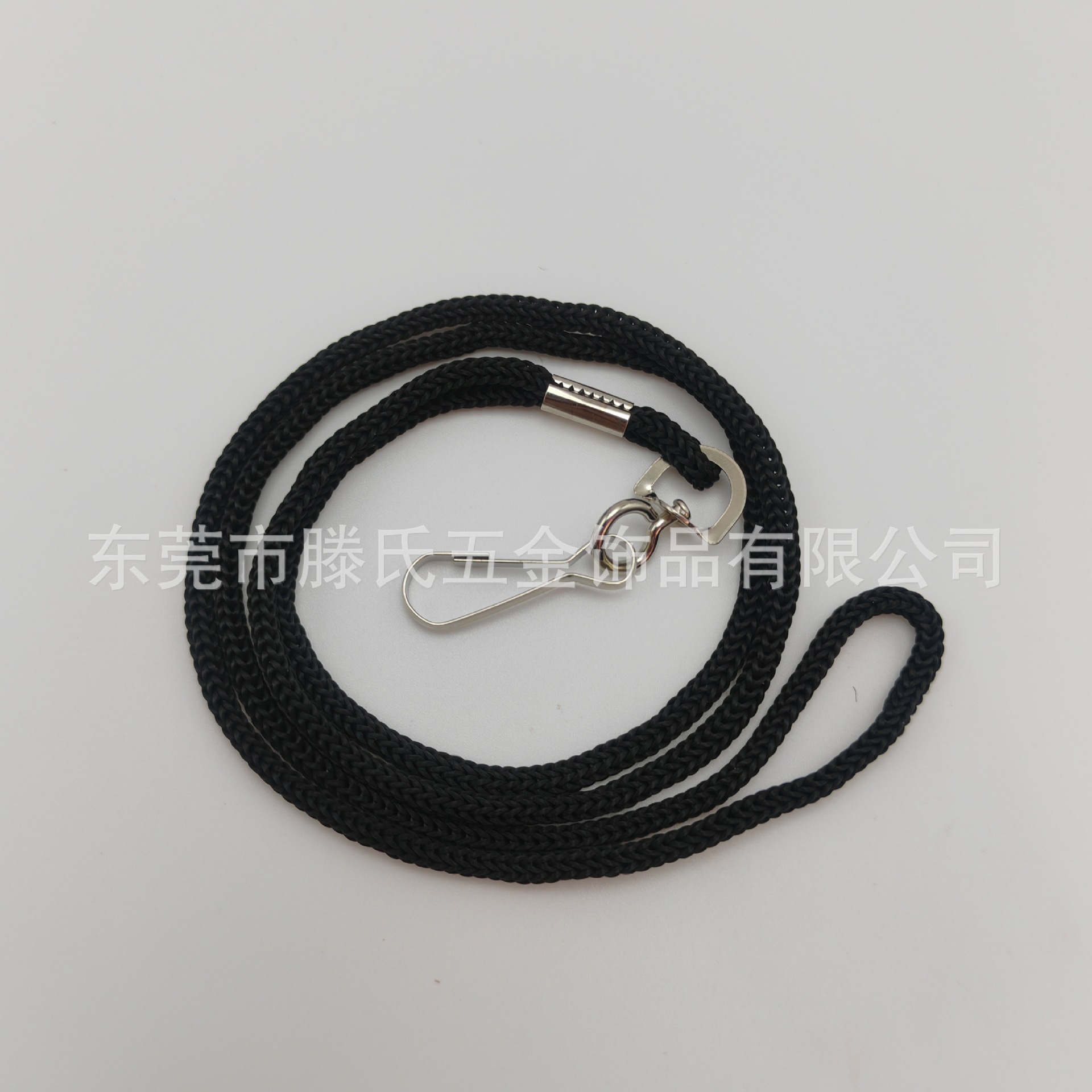 Amazon Hot Sale Black Badge Lanyard Office Lanyard ID Card Lanyard Employee Lanyard Key Lanyard